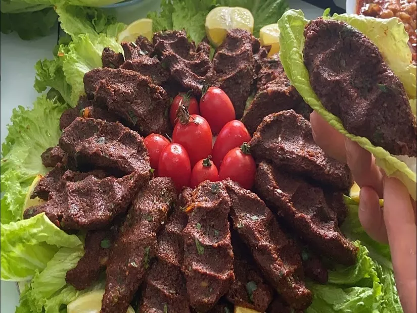 Adıyaman etli çiğ köfte