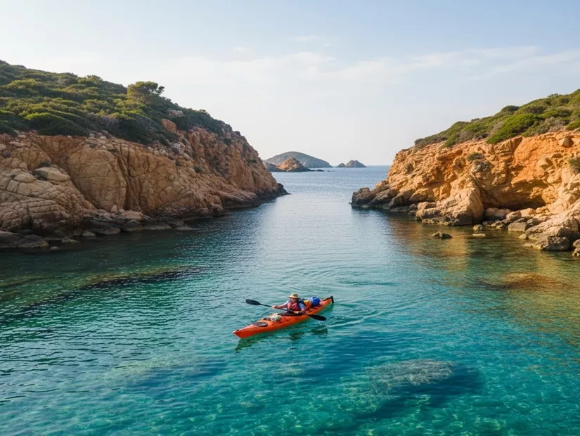 Bozcaada'nın Gizli Koylarında Deniz Kanosu